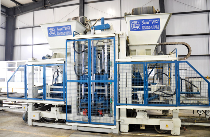 全自動免燒磚機